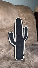 Load image into Gallery viewer, Cactus Pillow- Black
