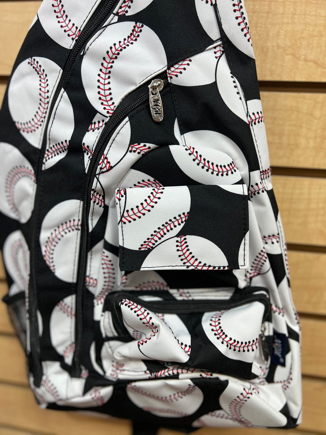 Baseball Sling Backpack