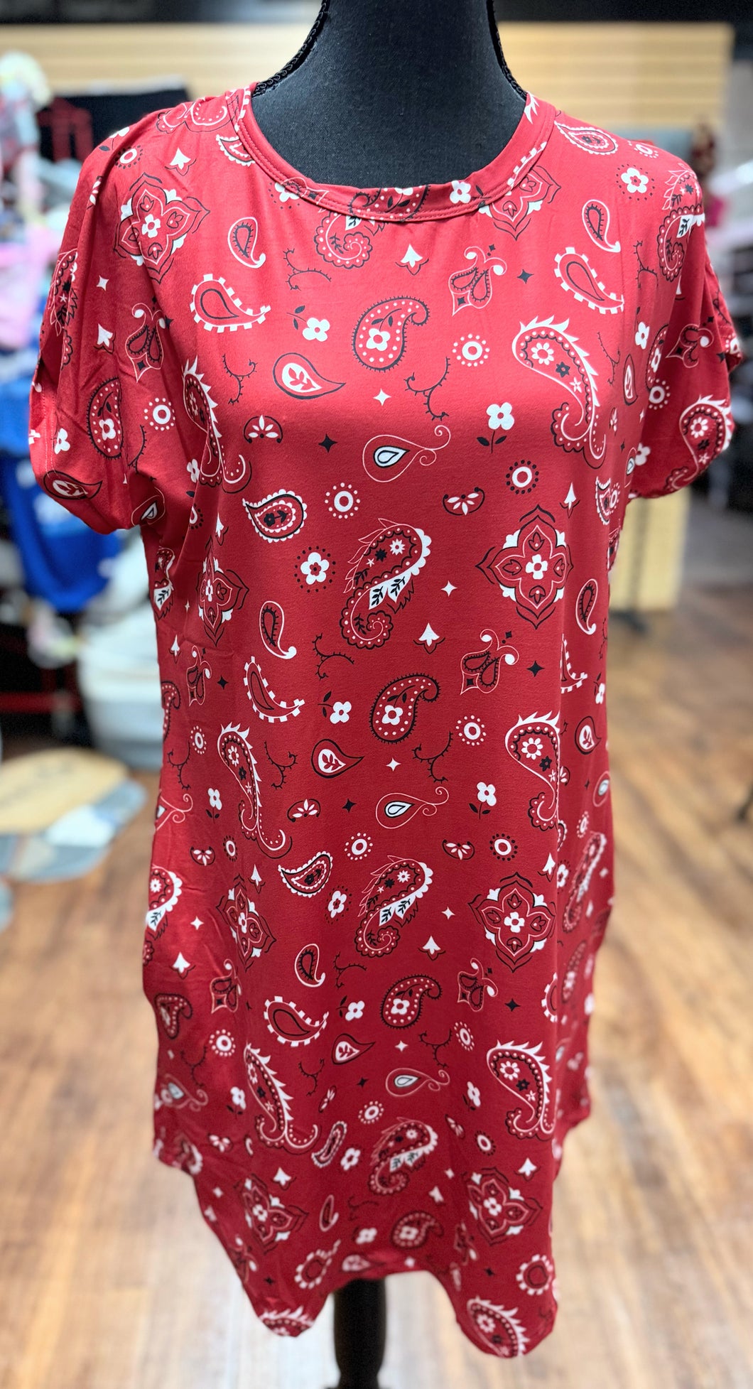 Bandana Babe Red Dress