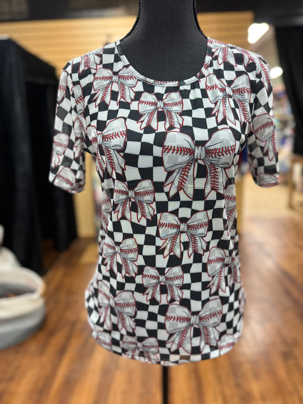 Dirt & Diamonds Mesh Top