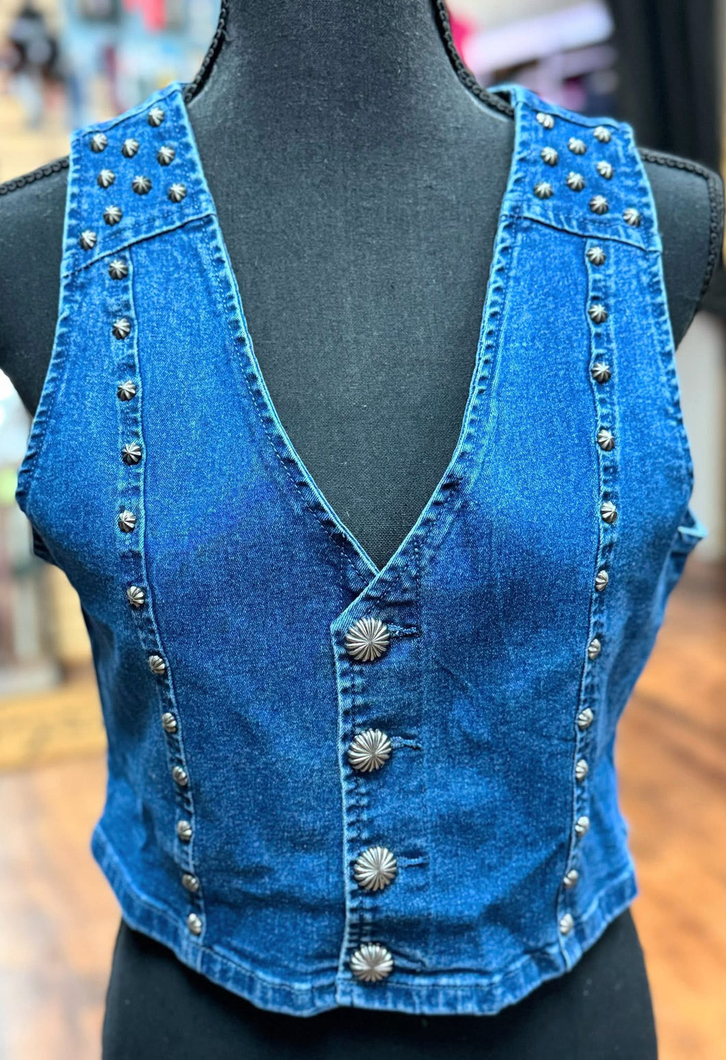 Pecos Queen Demin Vest