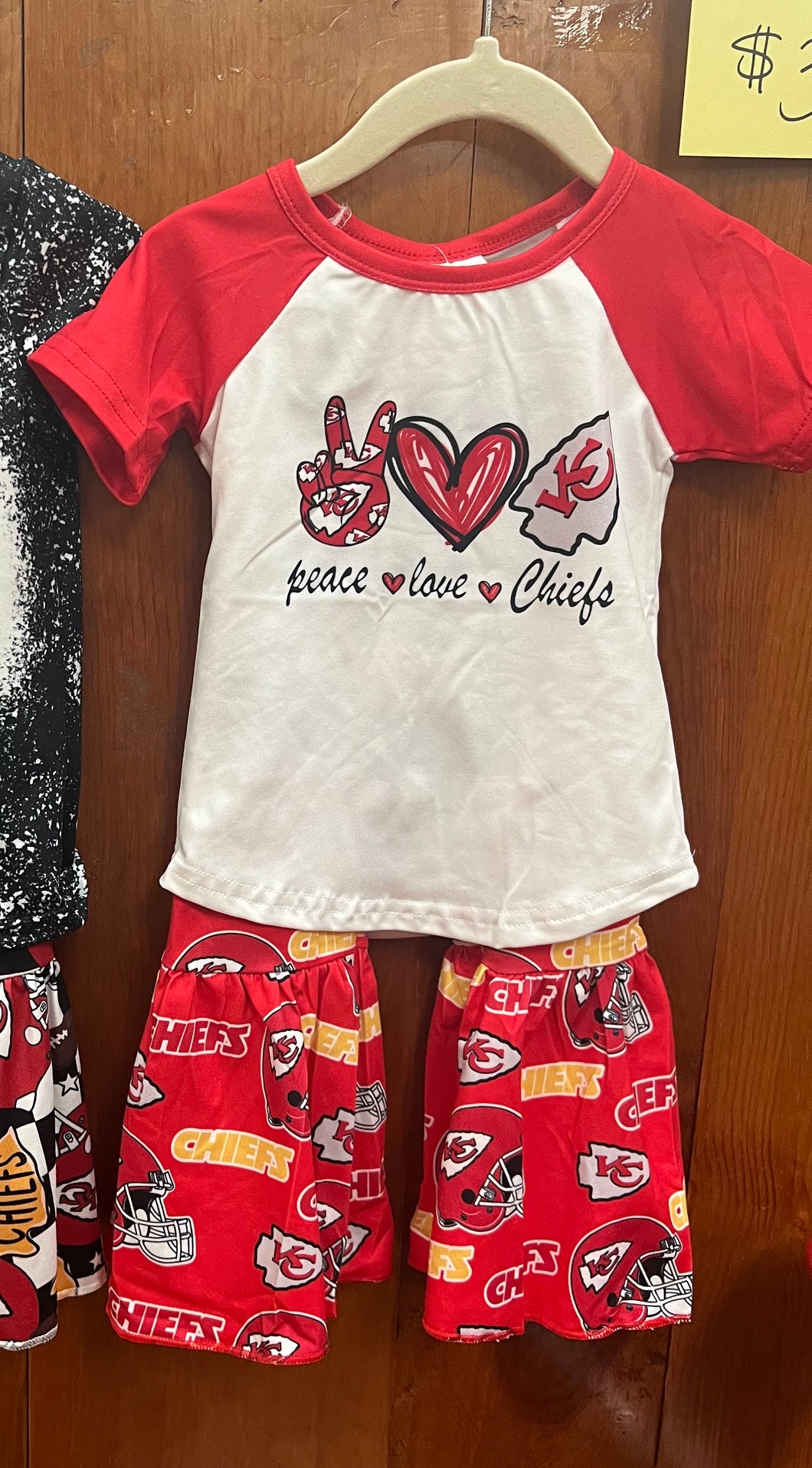 Chiefs Bell Set Red/White