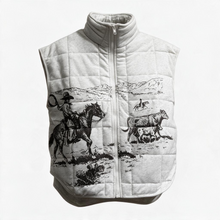 Load image into Gallery viewer, Cowboy Canvas Vest
