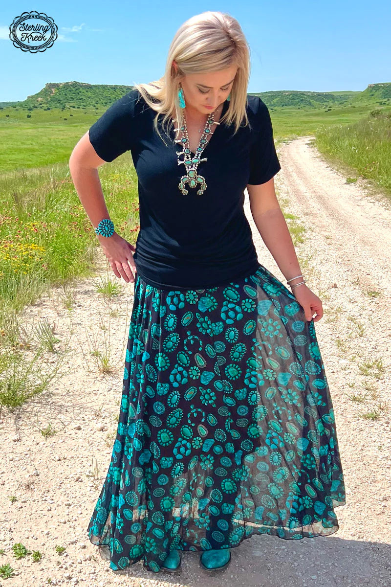 Concho Kreek Maxi Skirt