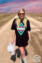 Load image into Gallery viewer, Turquoise Sands T-Shirt Dress

