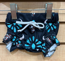 Load image into Gallery viewer, Longhorn &amp; Turquoise Bummie Set
