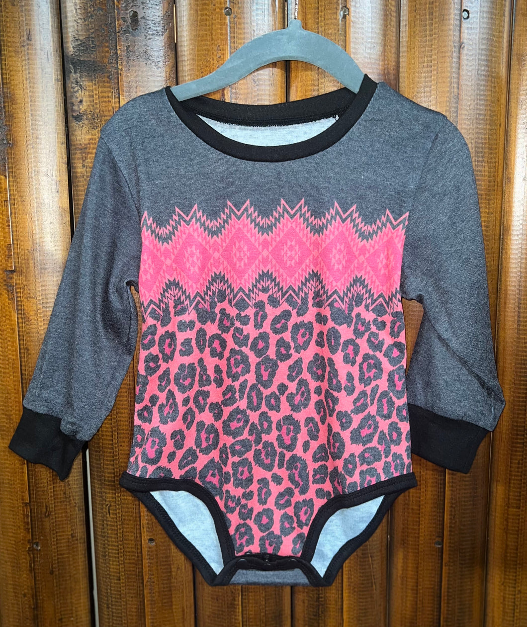 Mixed Pattern Onesie