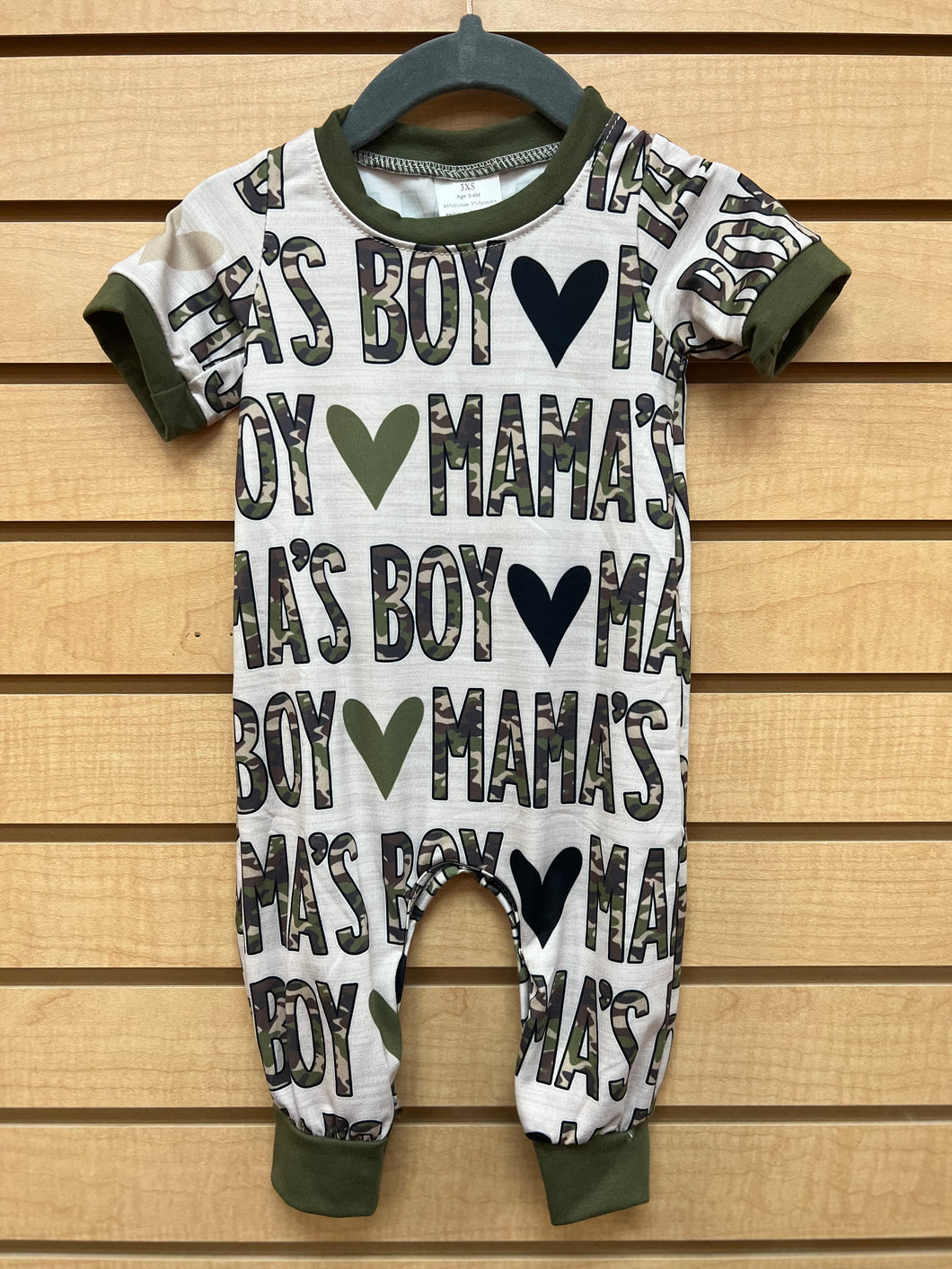 Mamas Boy Romper on