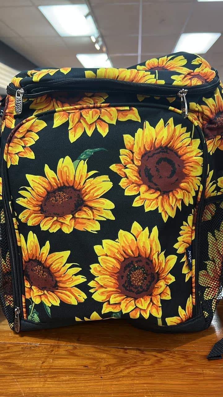 Sunflower Backpack Cooler