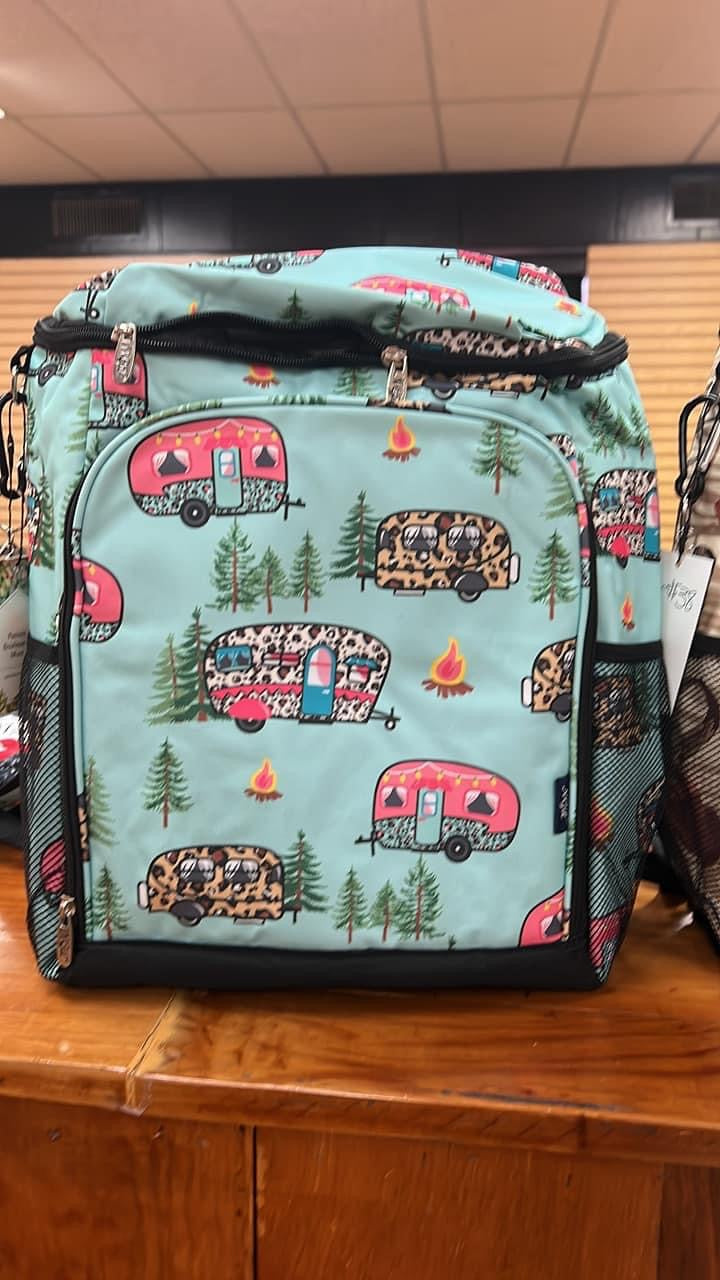 Happy Camper Backpack Cooler