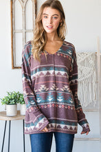 Load image into Gallery viewer, Aztec Top with Stitch
