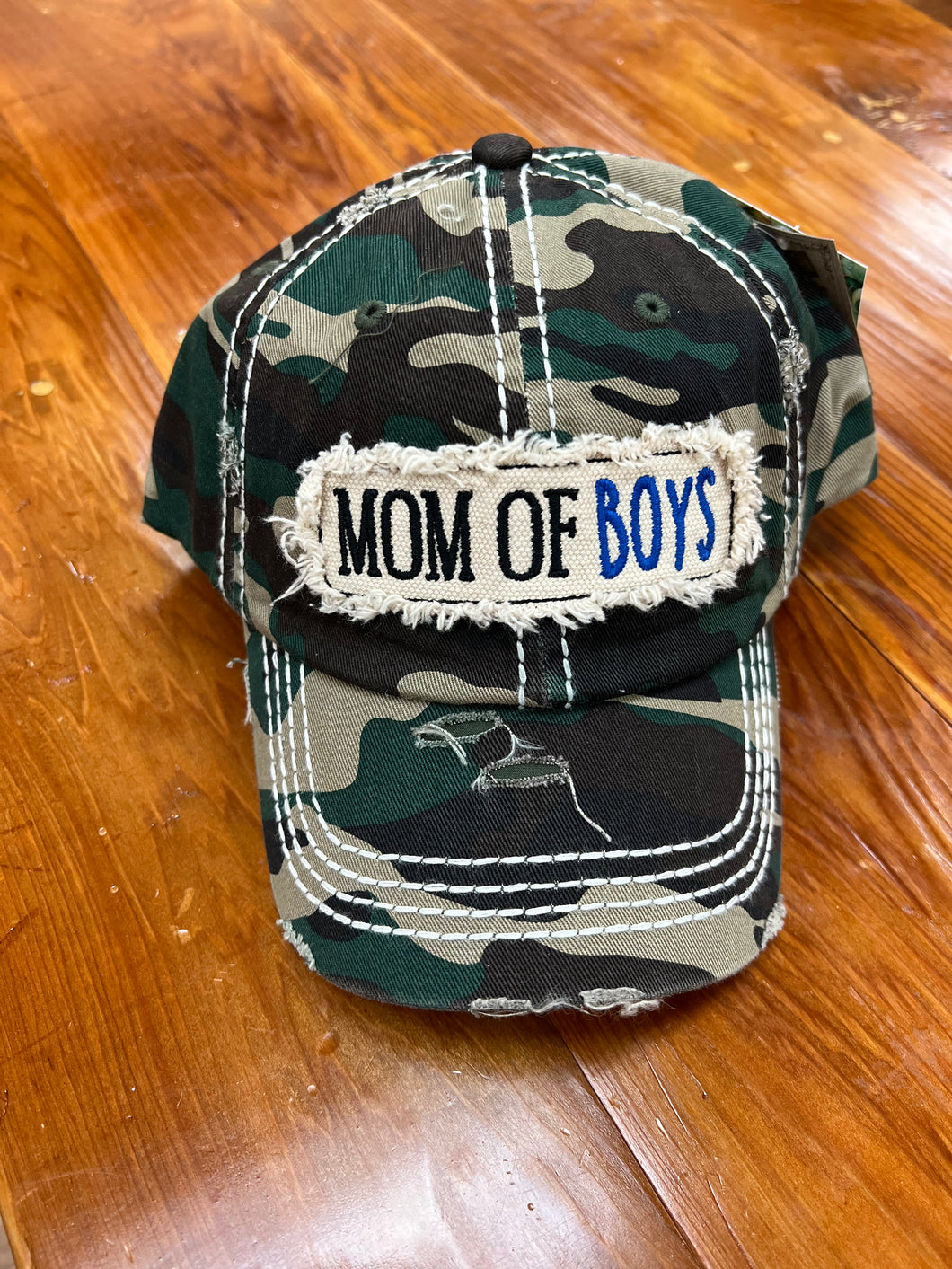 Mom of Boys Hat